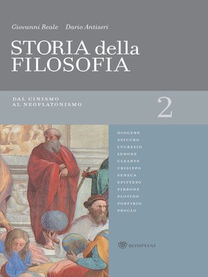 cover image of Storia della filosofia--Volume 2
